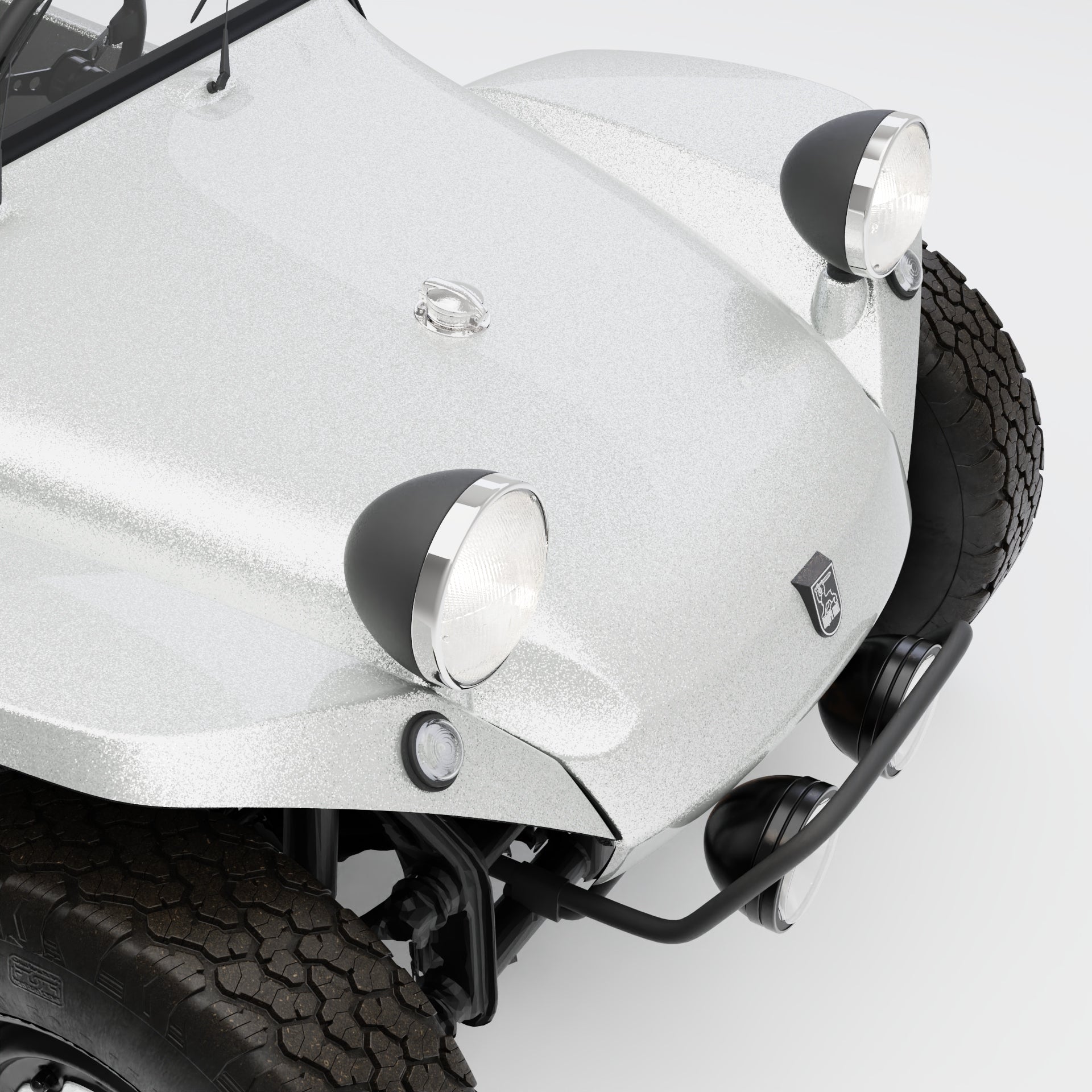 Meyers Manx Classic Buggy - Brilliant Chrome Silver