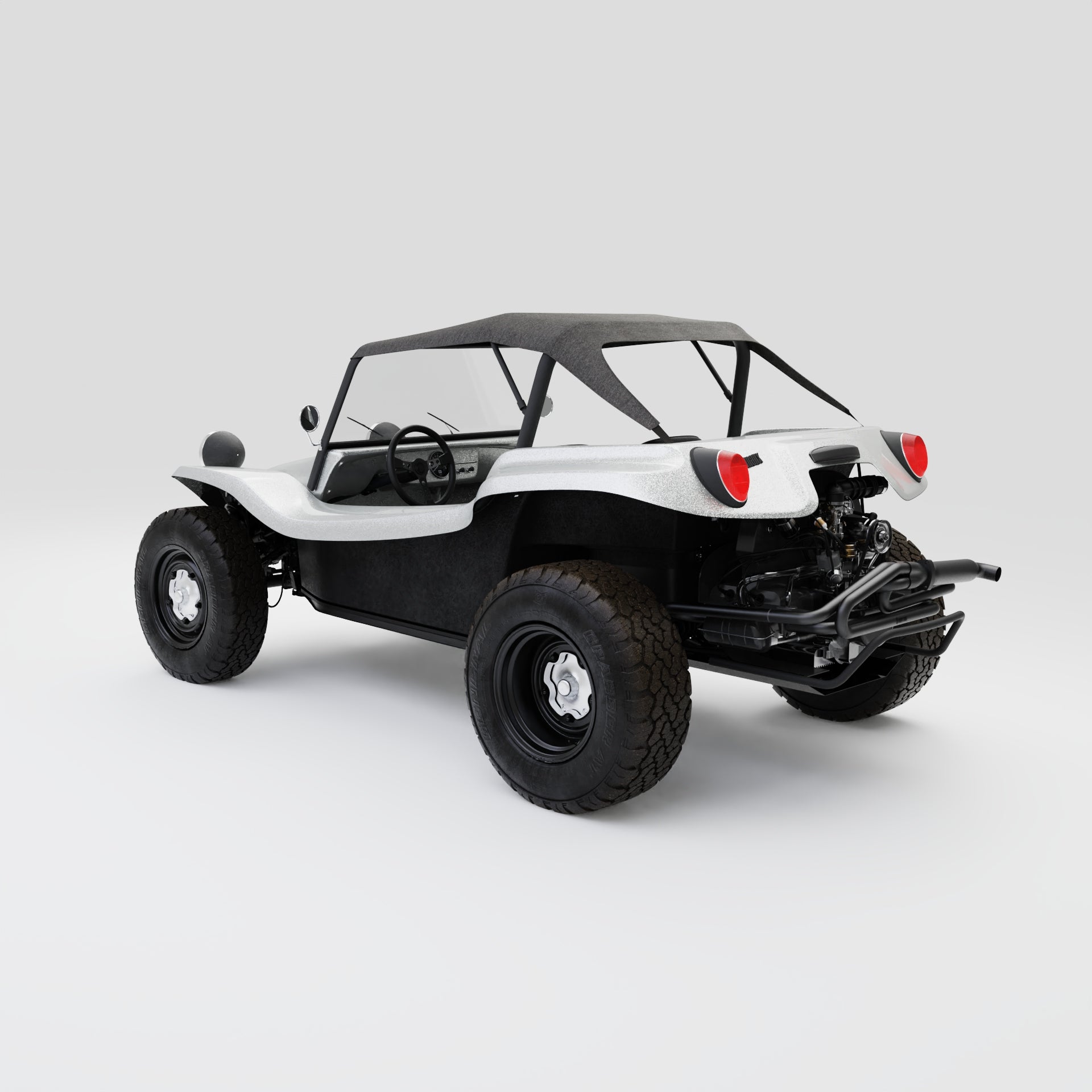 Meyers Manx Classic Buggy - Brilliant Chrome Silver