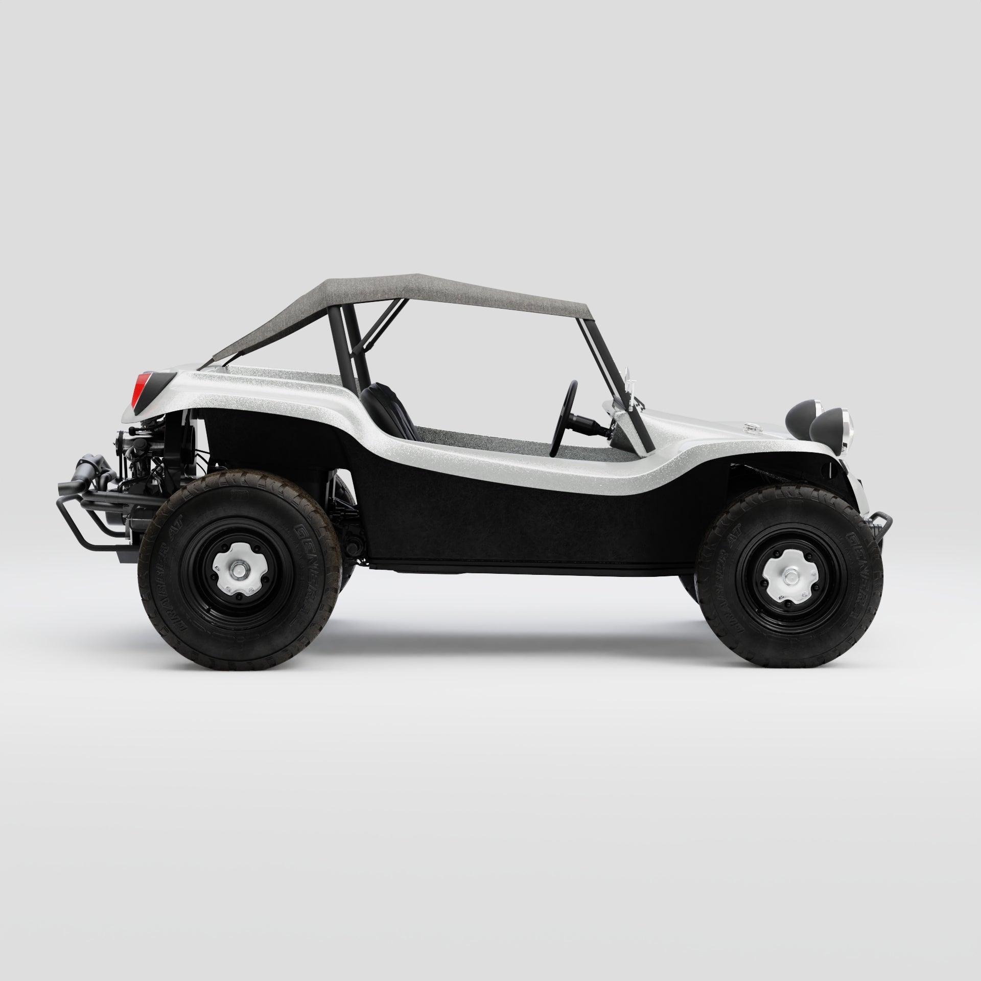 Meyers Manx Classic Buggy - Brilliant Chrome Silver