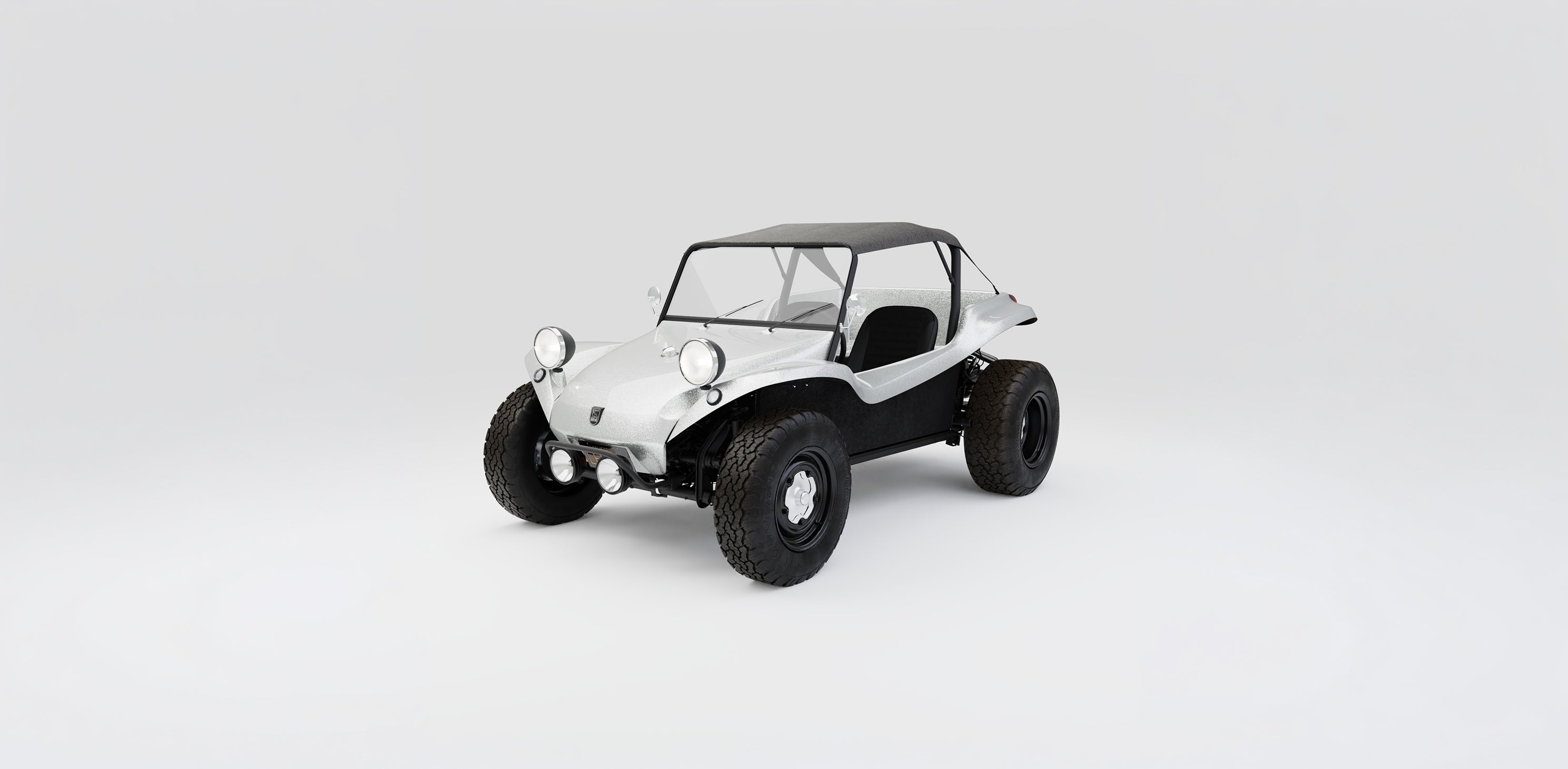 Meyers Manx Classic Buggy - Brilliant Chrome Silver