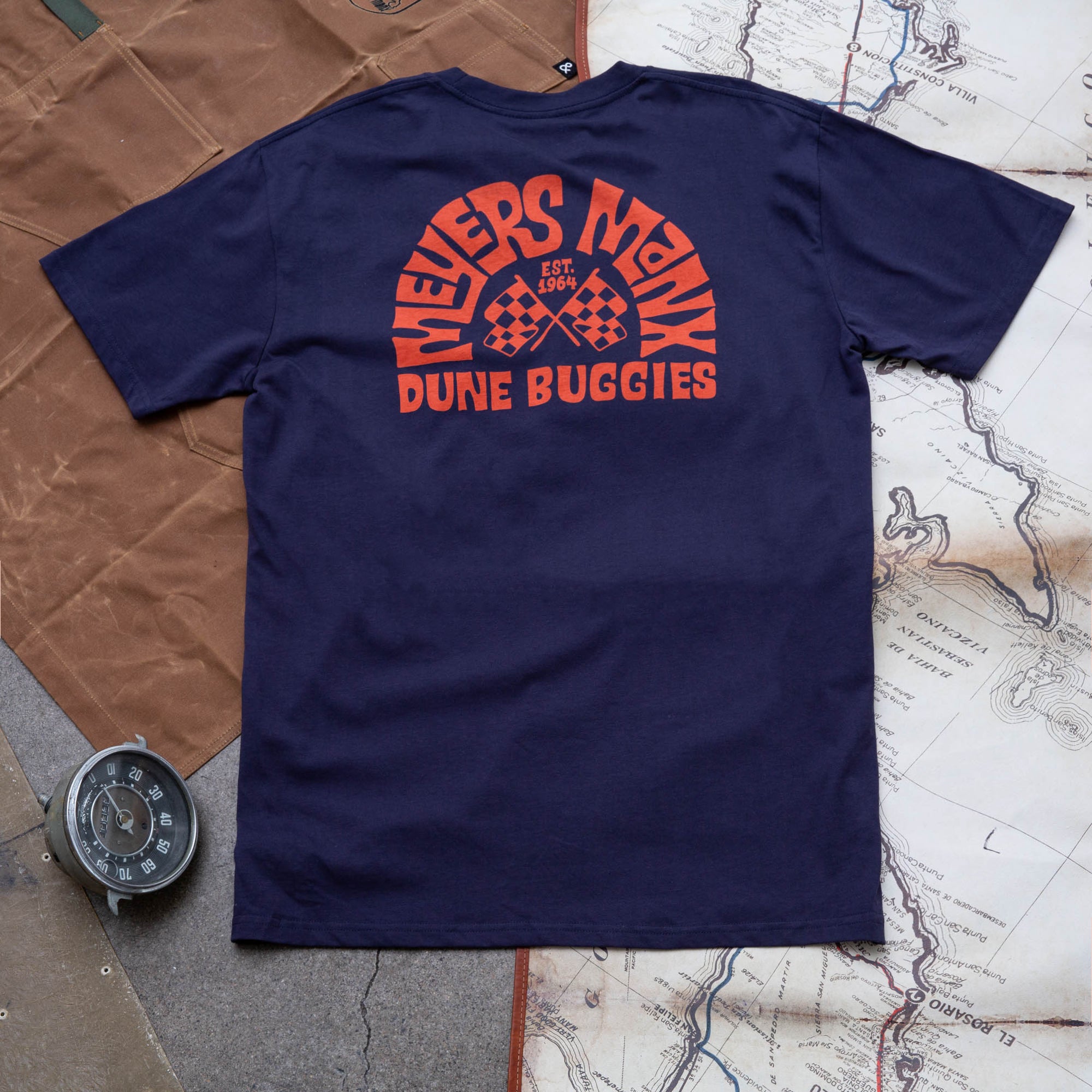 Dune Buggies Tee - Midnight Blue