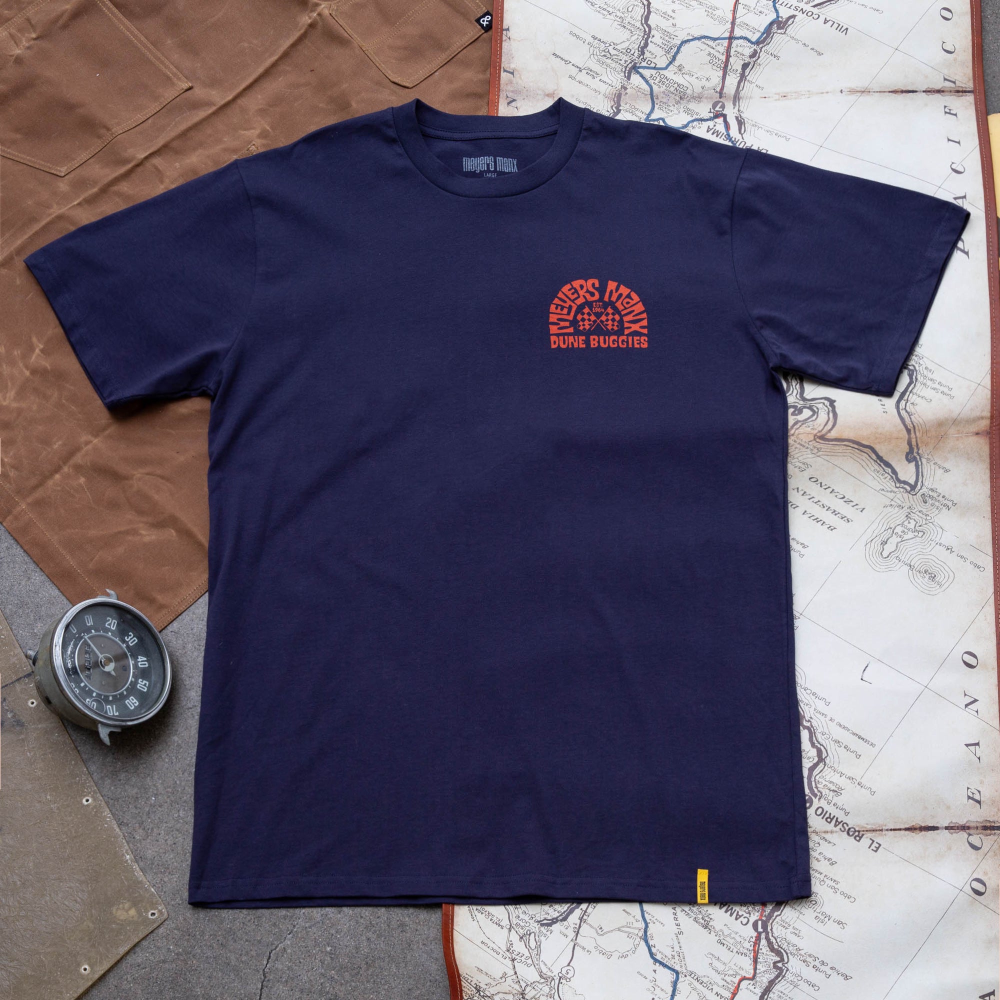 Dune Buggies Tee - Midnight Blue