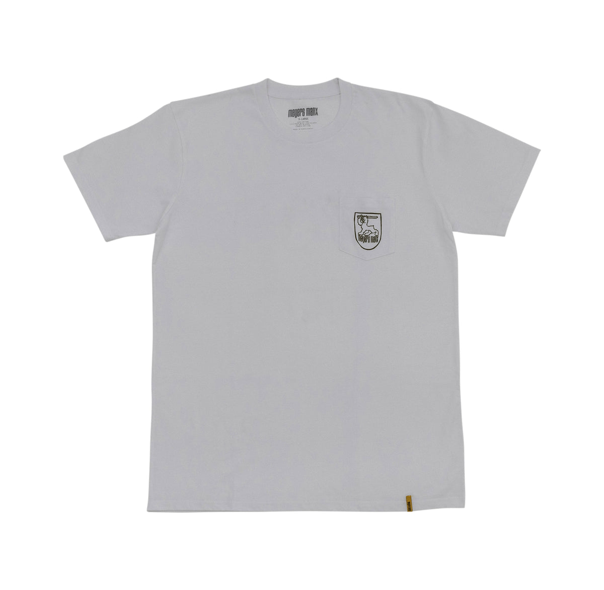 Core Logo Pocket T-Shirt (White)