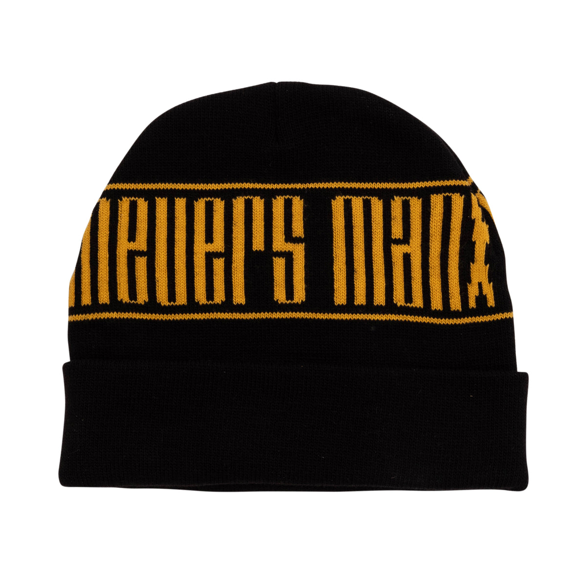 Black &amp; Yellow Beanie