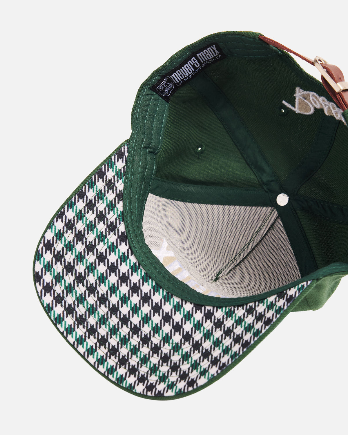 MANX RESORTER HAT BRITISH RACING GREEN