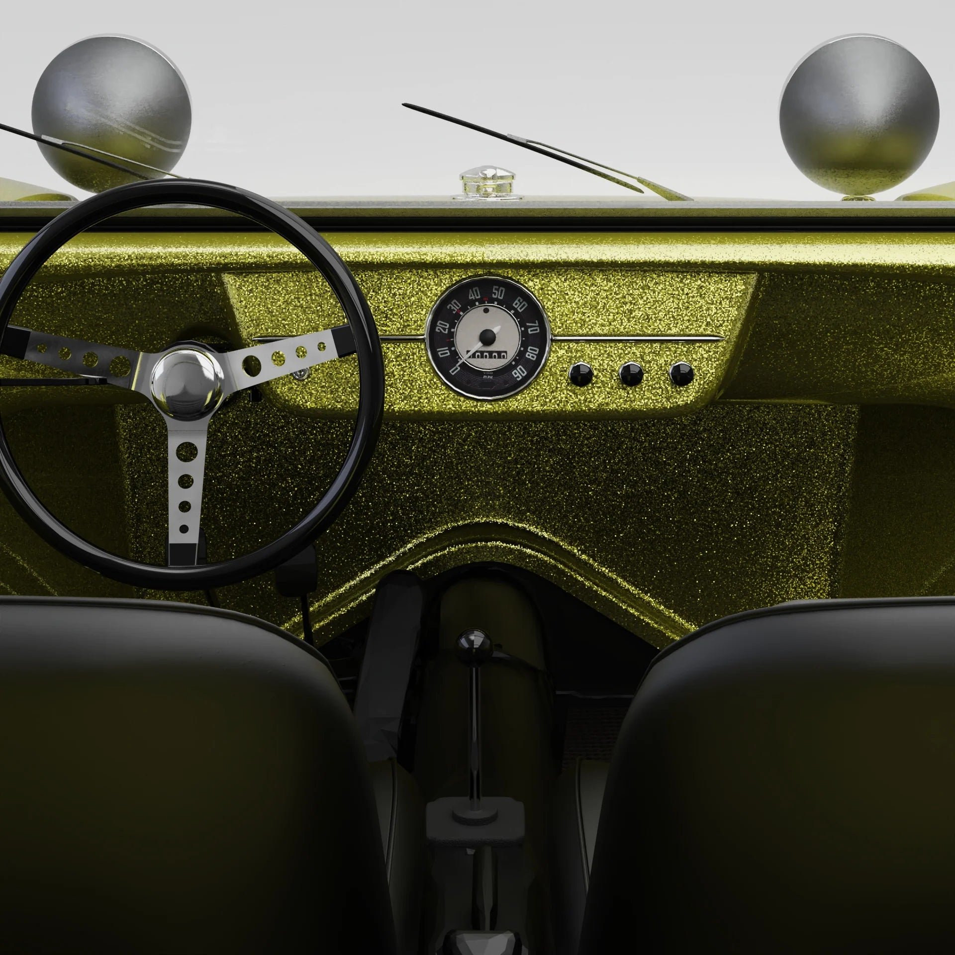 Meyers Manx Classic Buggy - Brilliant Chartreuse