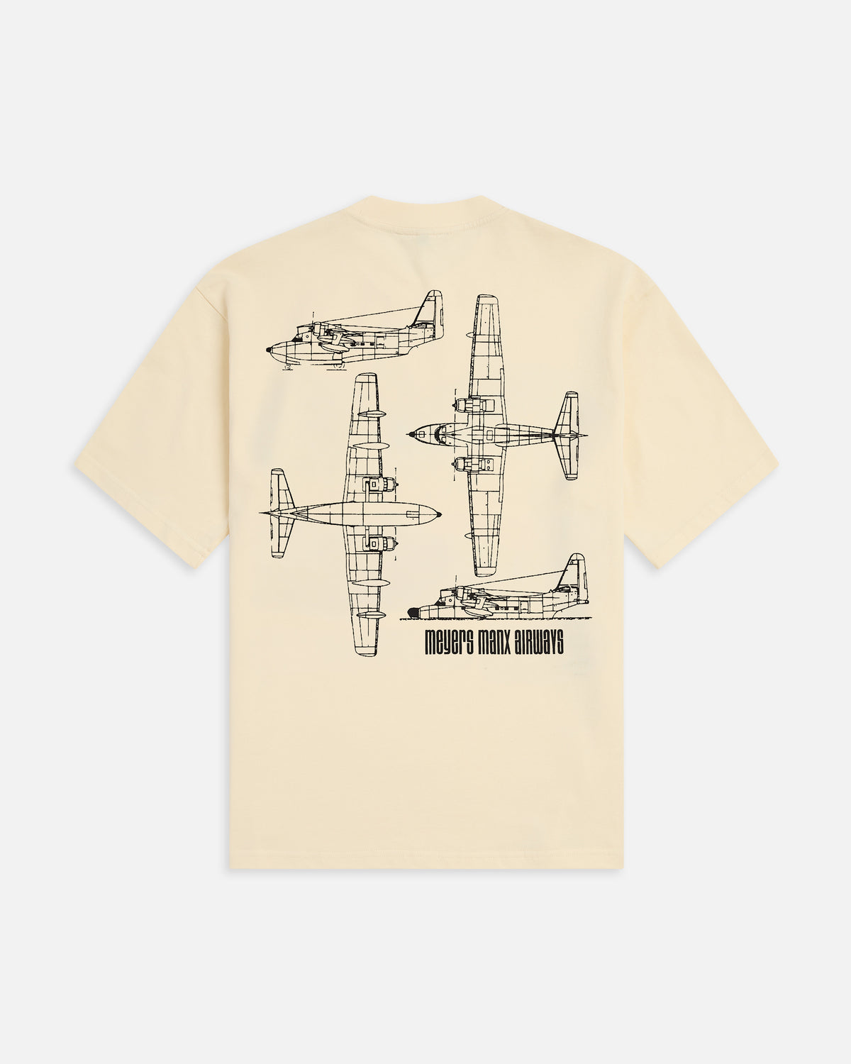 GRUMMAN TEE CREAM