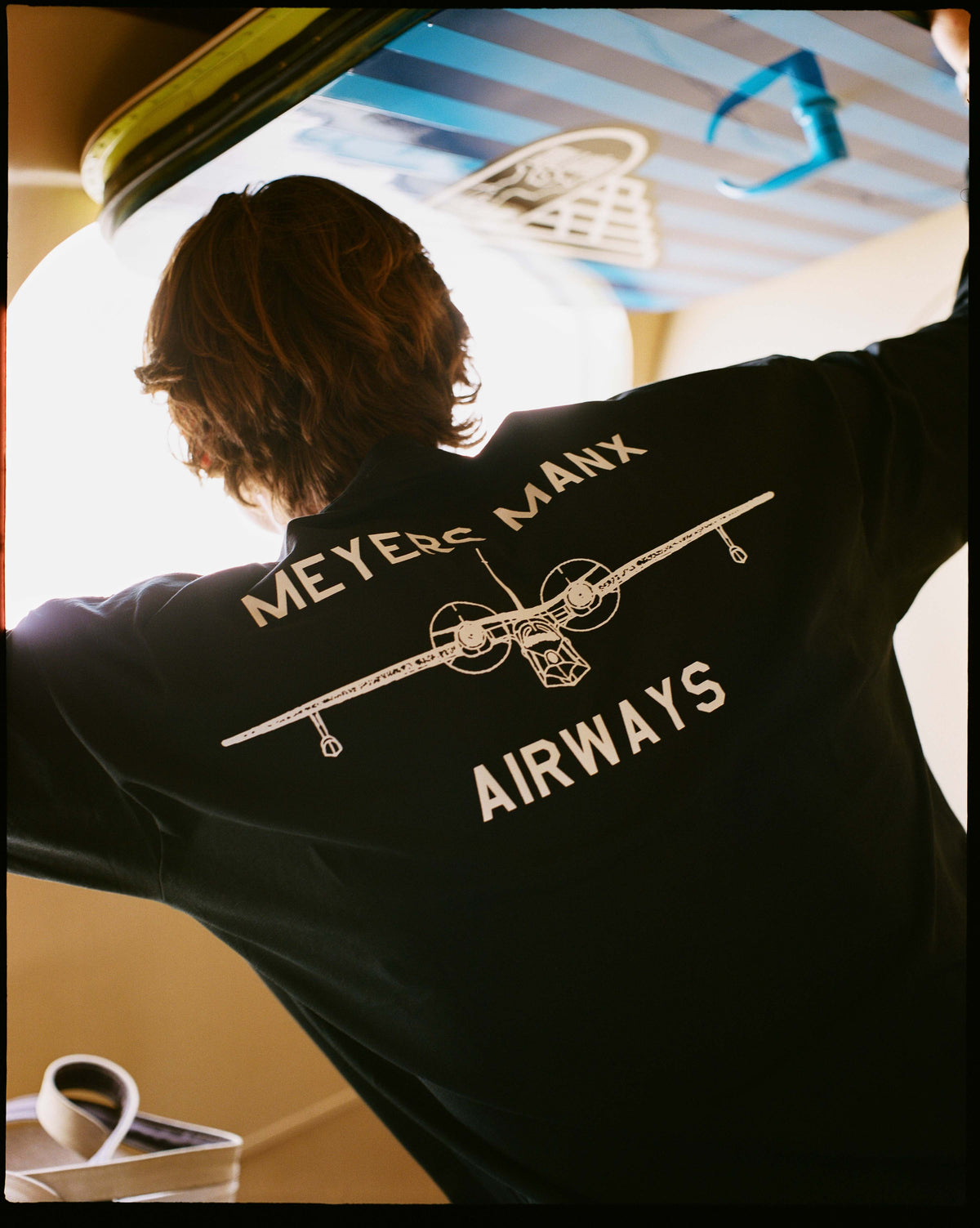 HU-16 LONG SLEEVE TEE BLACK