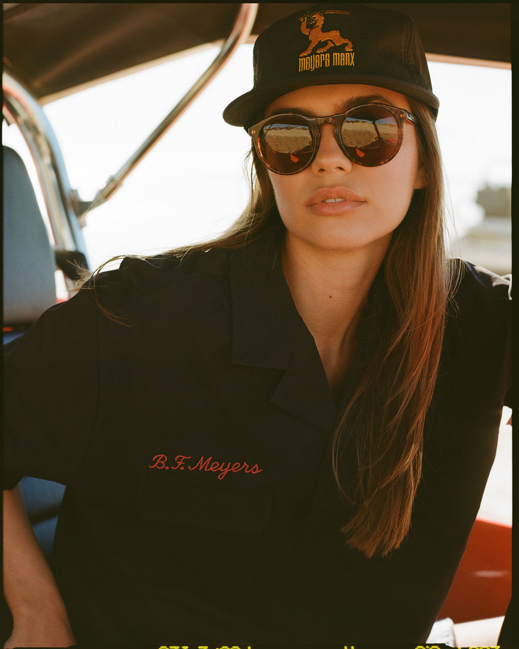 MEYERS MANX NYLON HAT BLACK