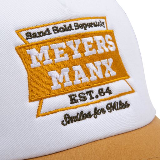Meyers Manx Smiles For Miles Hat Gold N White