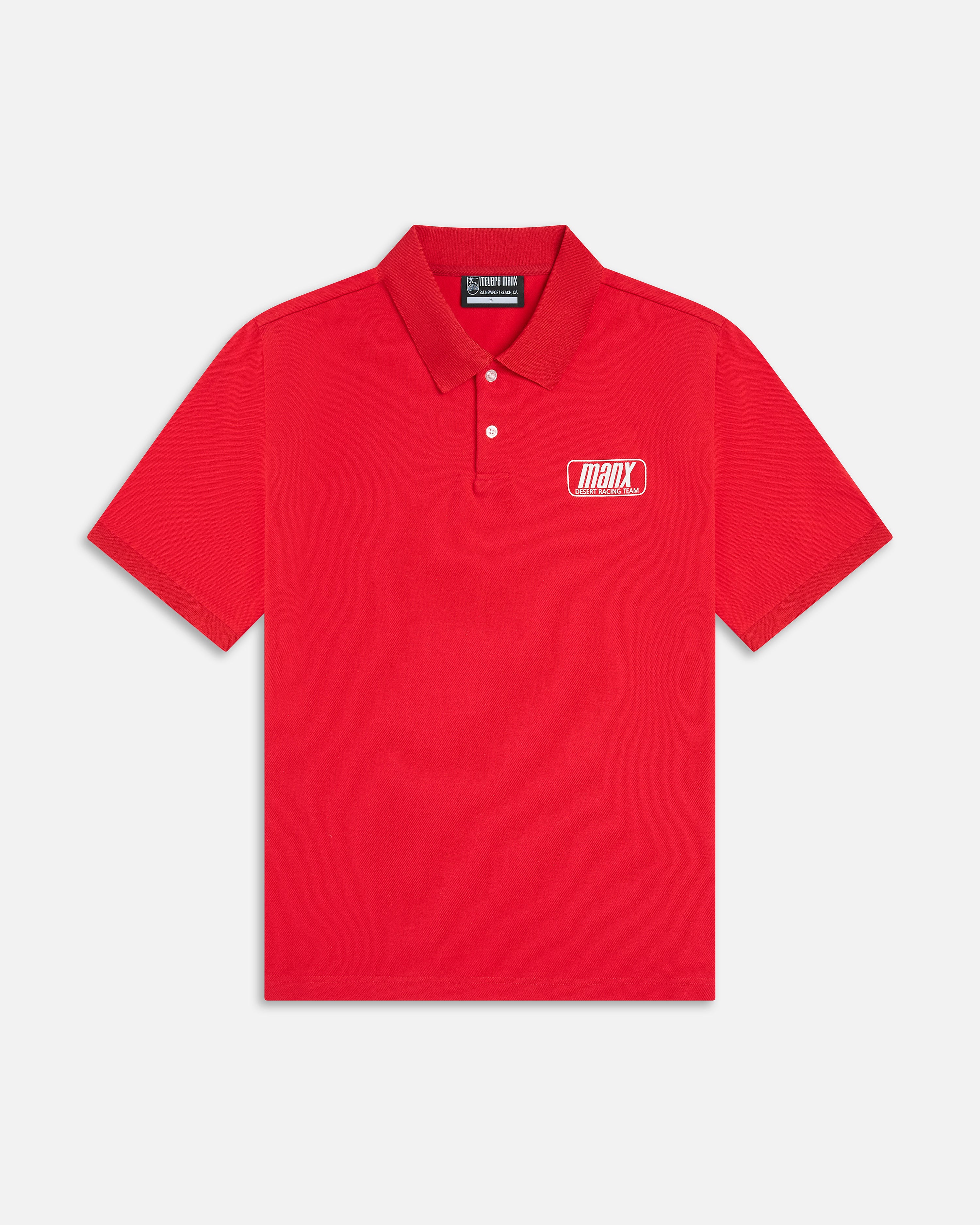PIT CREW POLO RED
