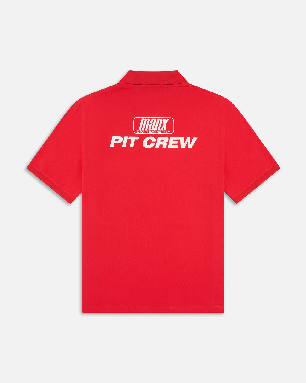 PIT CREW POLO RED