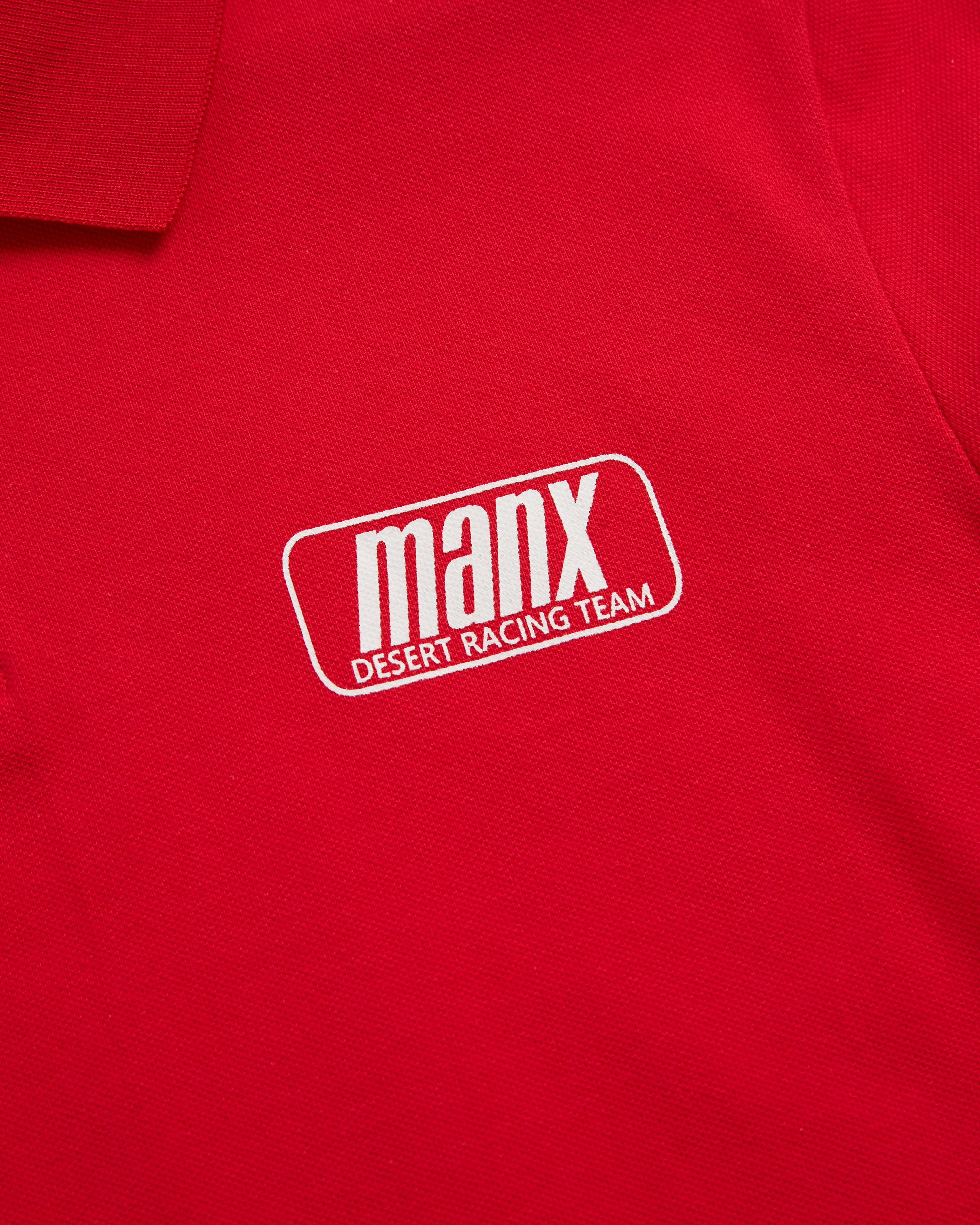 PIT CREW POLO RED