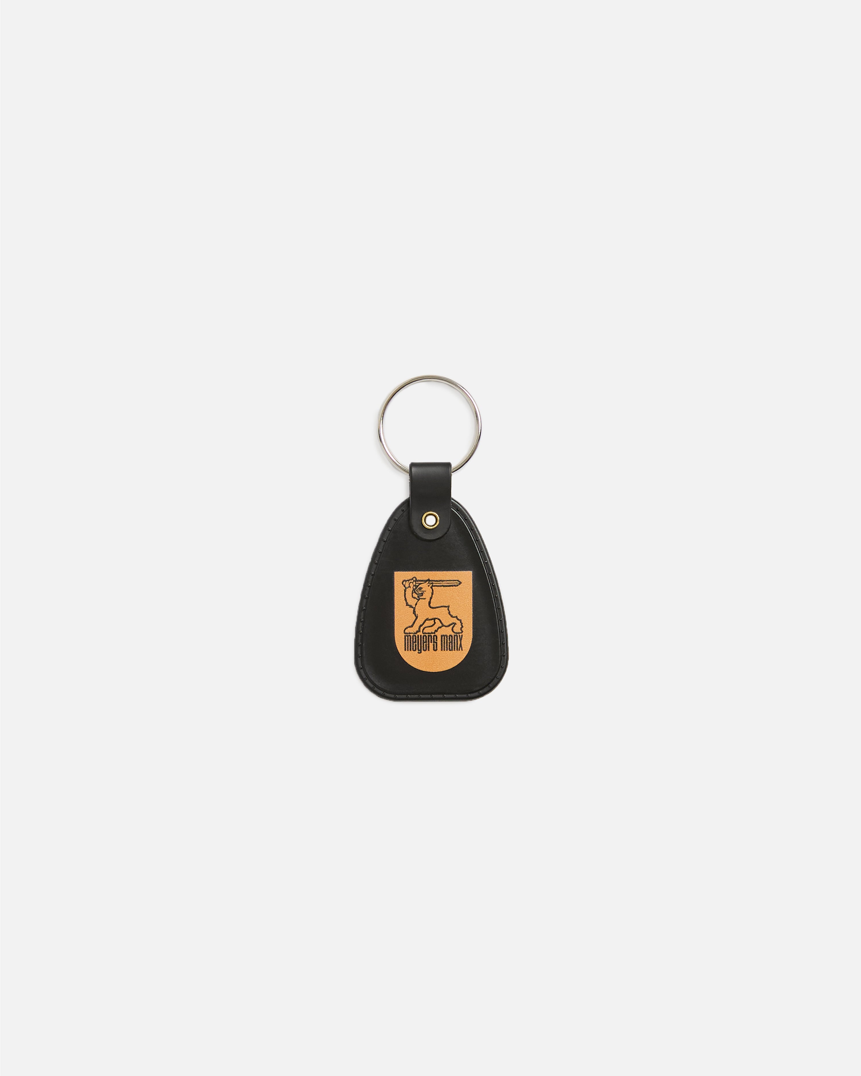 SHIELD KEYCHAIN BLACK