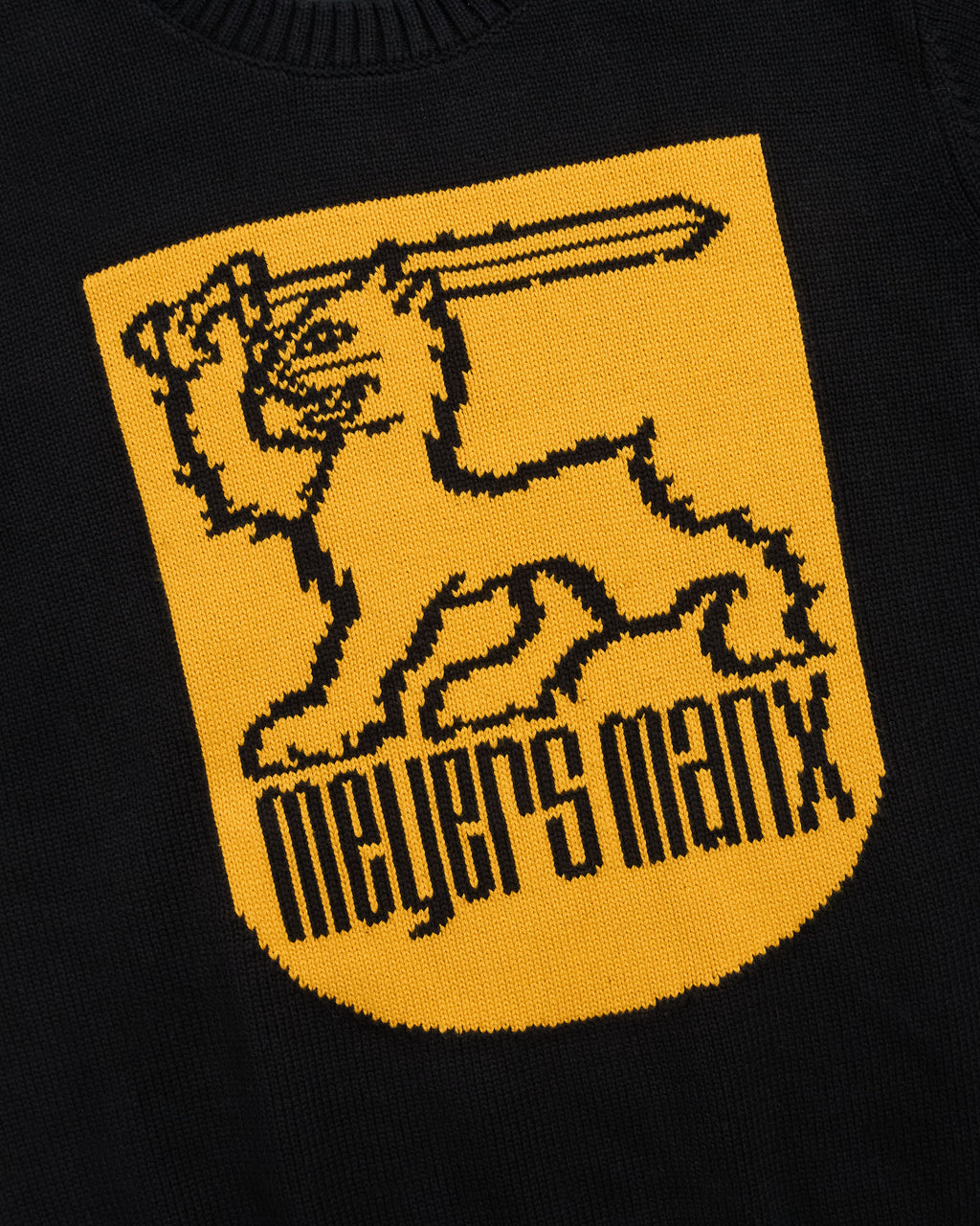 SHIELD SWEATER BLACK