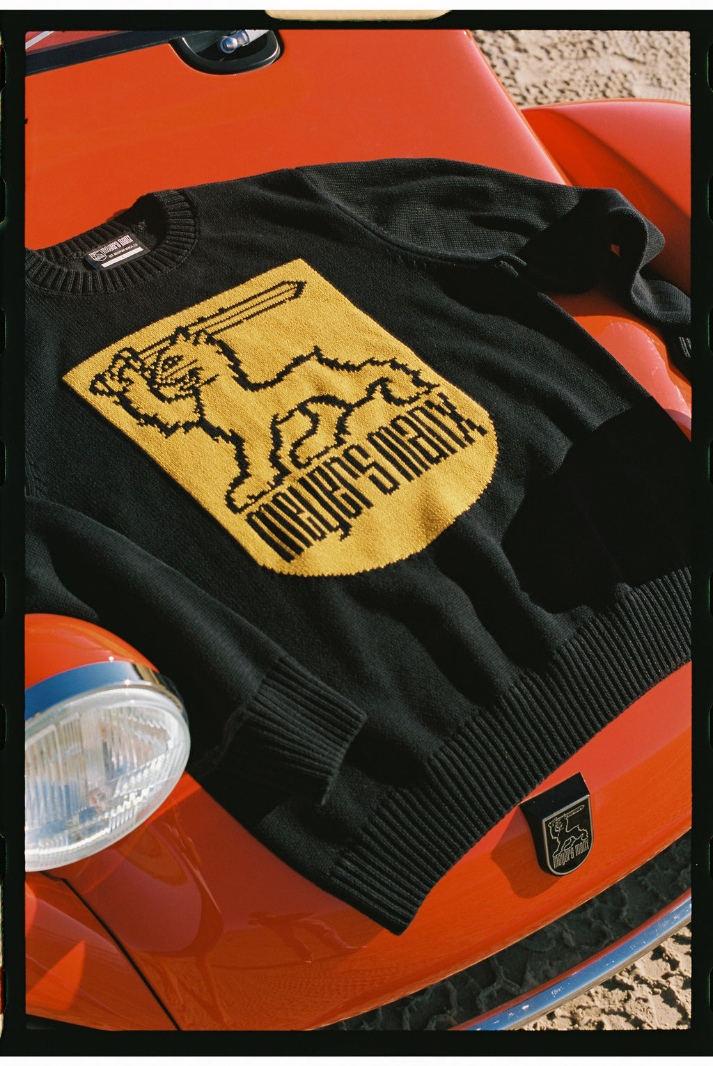 SHIELD SWEATER BLACK