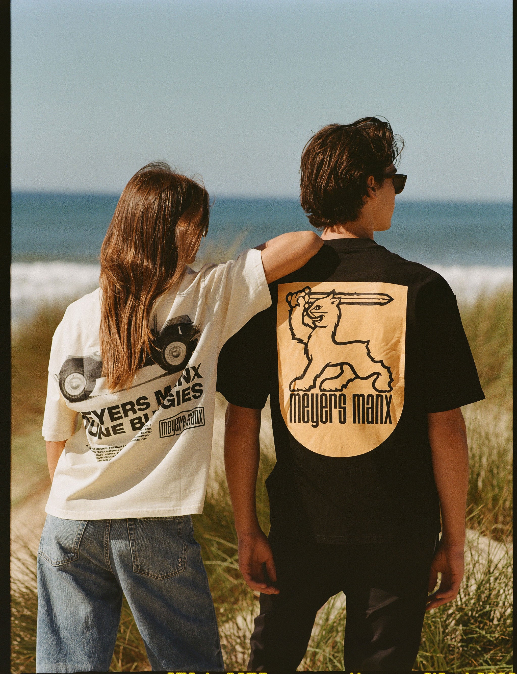 SHIELD TEE BLACK – Meyers Manx
