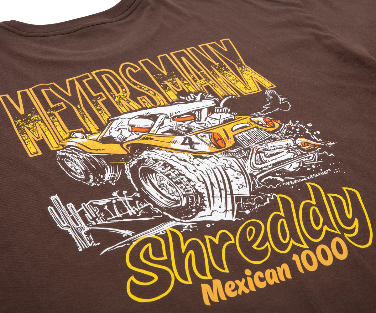 Meyers Manx Shreddy Mexican 1000 T-Shirt - Black
