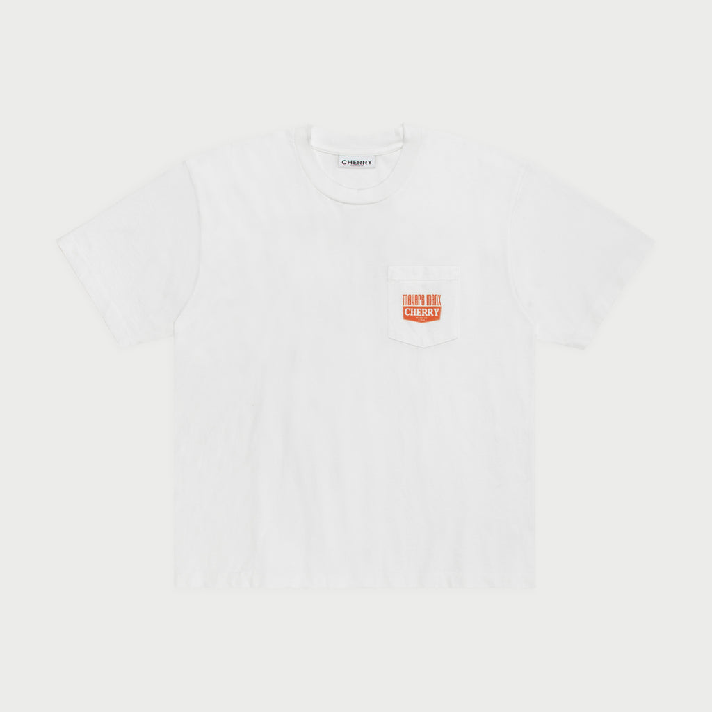 Meyers Manx x Cherry Pocket Tee