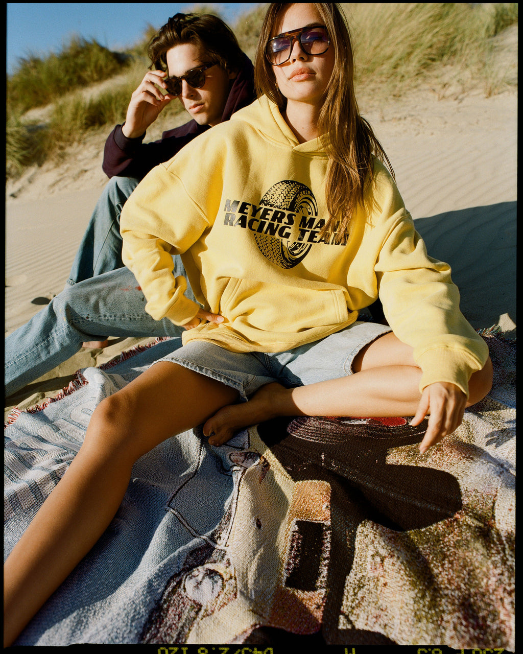 RACING TEAM HOODIE YELLOW