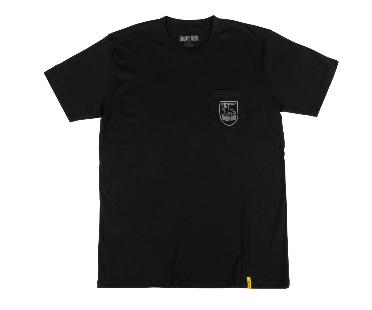 Core Logo Pocket T-Shirt (Black)