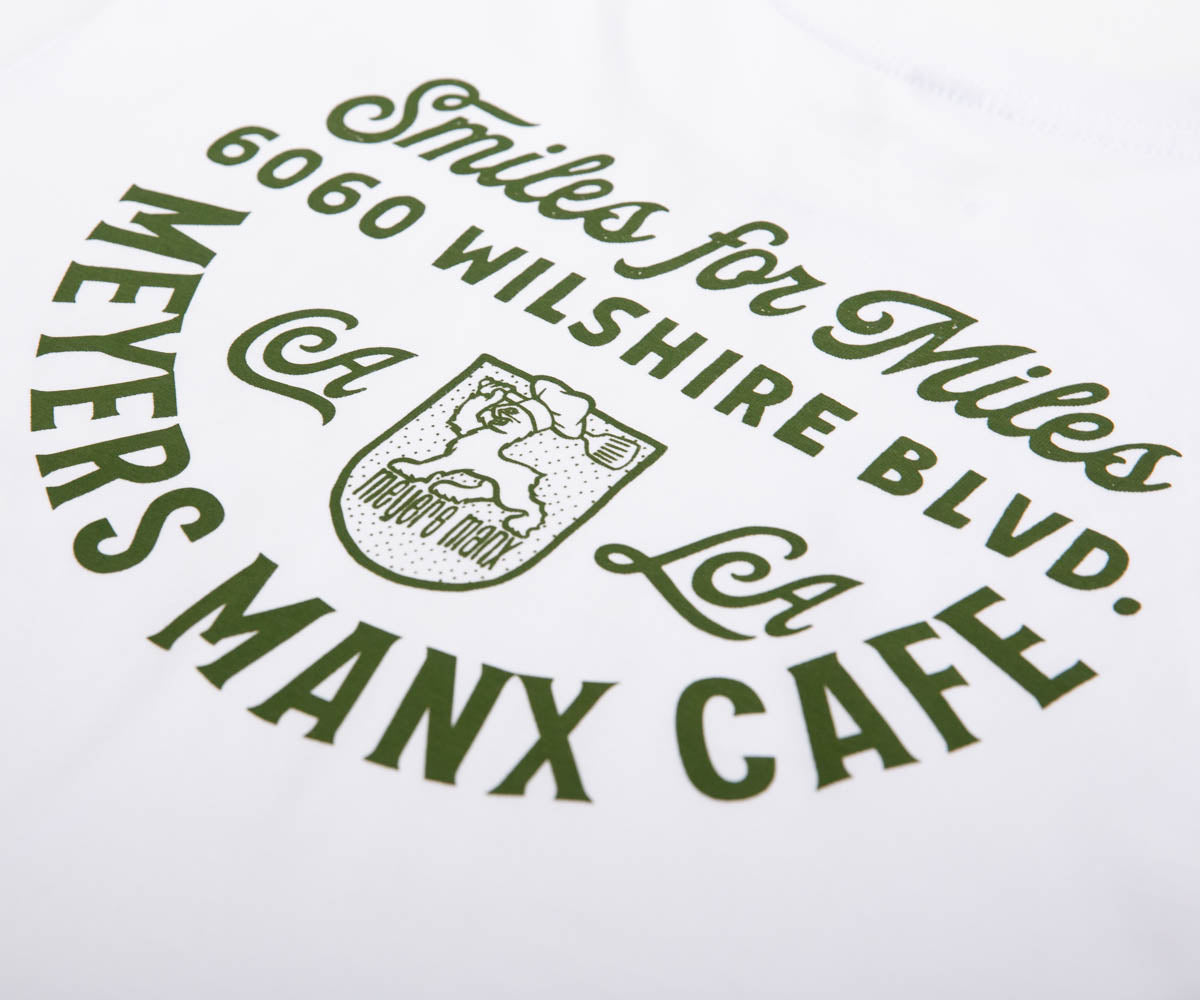 Womens Meyers Manx - Manx Cafe Tee Shirt